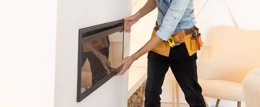 Metal Fireplace Installation in Salem, Virginia