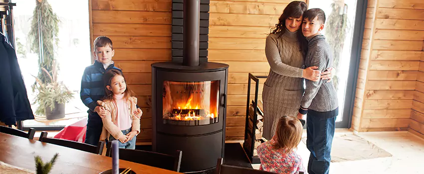 Morso Cast Iron Fireplace Insert Installation in Salem, Virginia