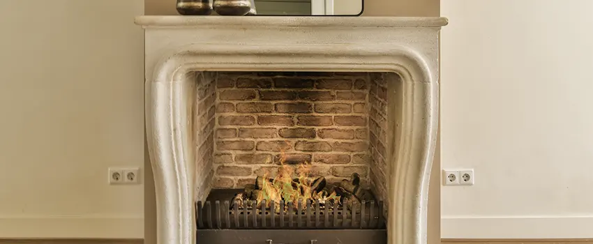Vintage-style Fireplace Redesign in Salem, Virginia