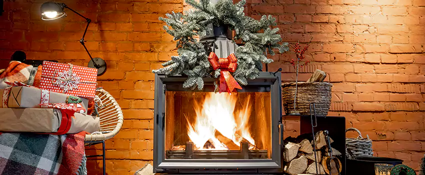 Travis Industries Linear Gas Fireplace Installation in Salem, Virginia