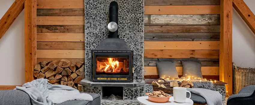 Thelin Hearth Products Direct Vent Gas Stove Fireplace Inspection in Salem, Virginia